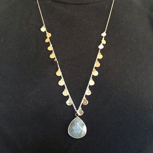 Gold Tone Stitch Fix Necklace